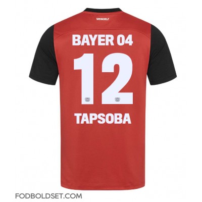Bayer Leverkusen Edmond Tapsoba #12 Hjemmebanetrøje 2024-25 Kortærmet Bayer Leverkusen Edmond Tapsoba #12 Hjemmebanetrøje 2024-25 Kortærmet